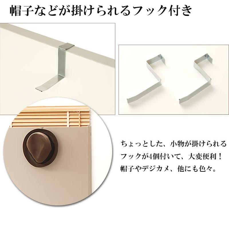 0168njbr キャスター付きパーテーション4連Ｈ145 ダークブラウン色 人気 間仕切り 日本製 パーティション事務所にも 衝立の画像