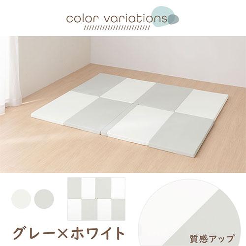 ぼん家具 プレイマット 120×160cm 折りたたみ シームレス キッズマット