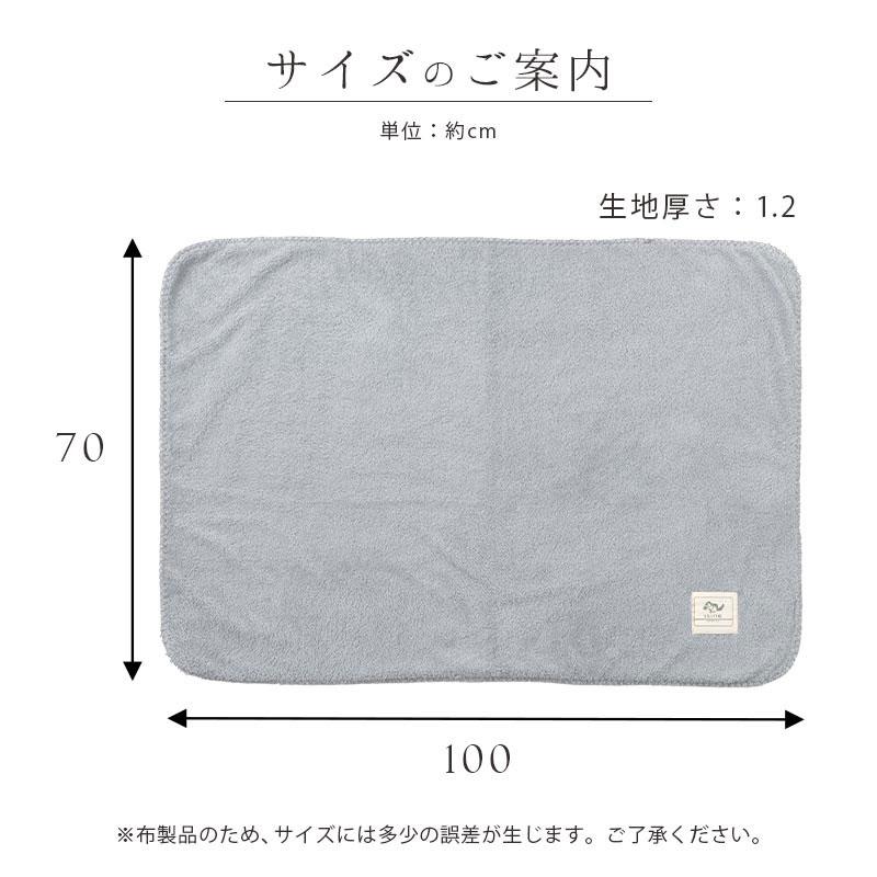 FRUTO（フルート） 毛布 ひざ掛け ブランケット 暖かい ハーフケット
