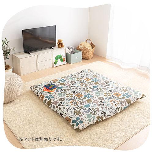 経典 日本製 ベビーマットカバー 当店ベビーマット専用 カバー シーツ ベビー布団カバー 洗える 綿100 赤ちゃん 敷布団カバー 柄 トナカイ 動物 植物 花 Riosmauricio Com