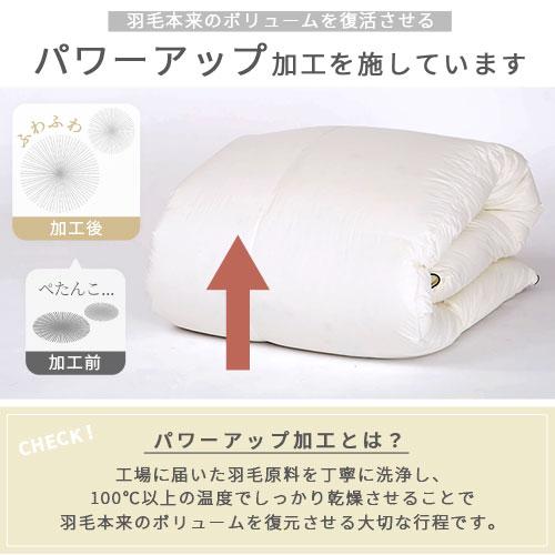 ぼん家具 羽毛布団 洗える 掛布団 掛け布団 セミダブル 冬 あったか 防