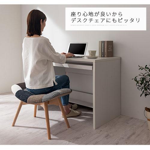 ぼん家具 スツール パッチワーク ベンチ おしゃれ 椅子 木脚 ぼん家具 スツール パッチワーク ベンチ おしゃれ 椅子 木脚