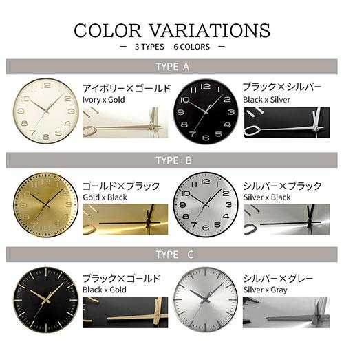 ぼん家具 ウォールクロック 壁掛け時計 掛時計 時計 壁時計 掛け時計