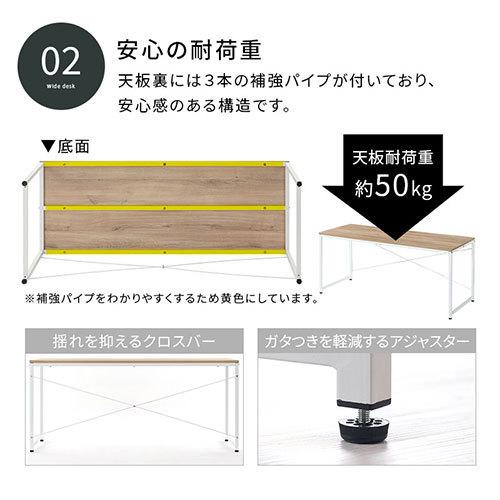 ぼん家具 デスク パソコンデスク 学習机 ワークデスク おしゃれ 作業台