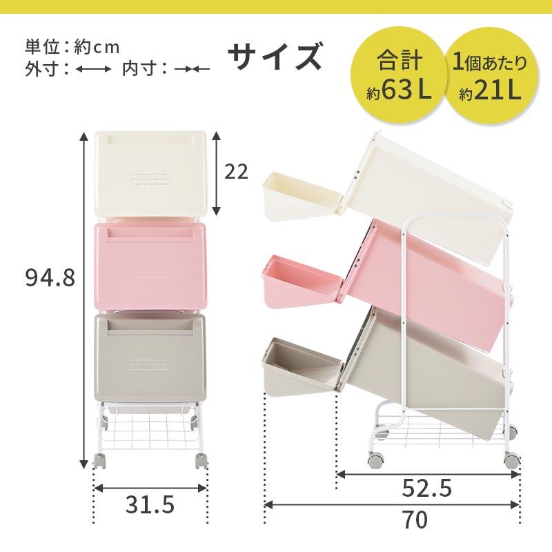 ぼん家具 ゴミ箱 キッチン用ゴミ箱 分別 ダストボックス おしゃれ 分別