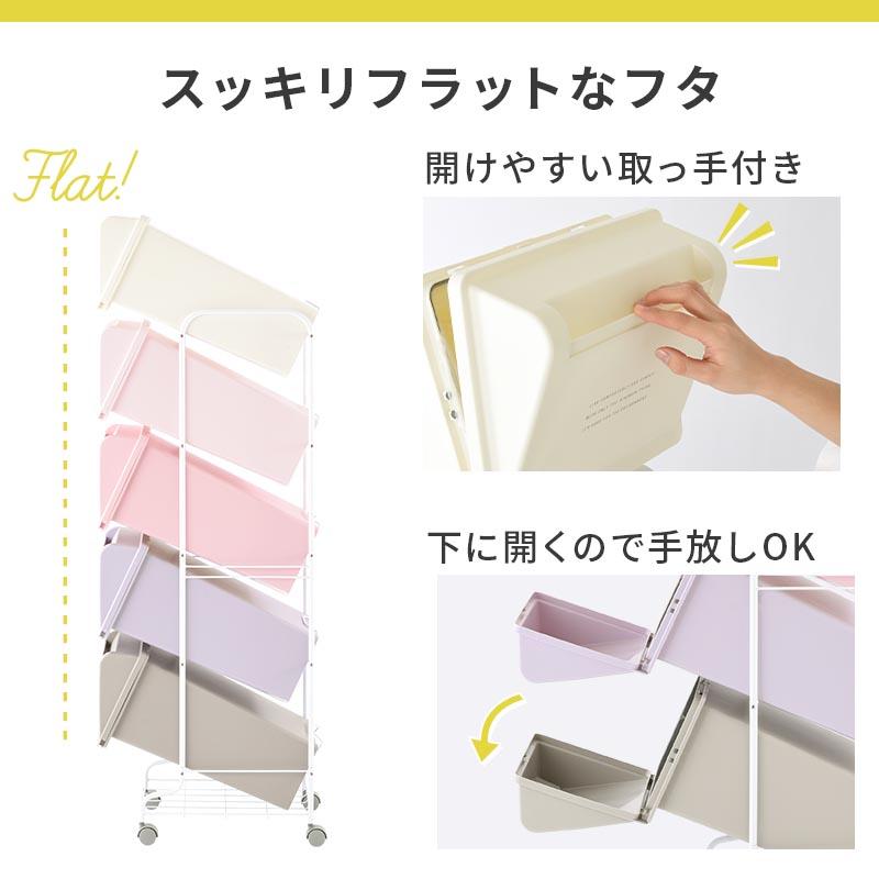 ぼん家具 ゴミ箱 ダストボックス 分別 おしゃれ キッチン 大型 分別