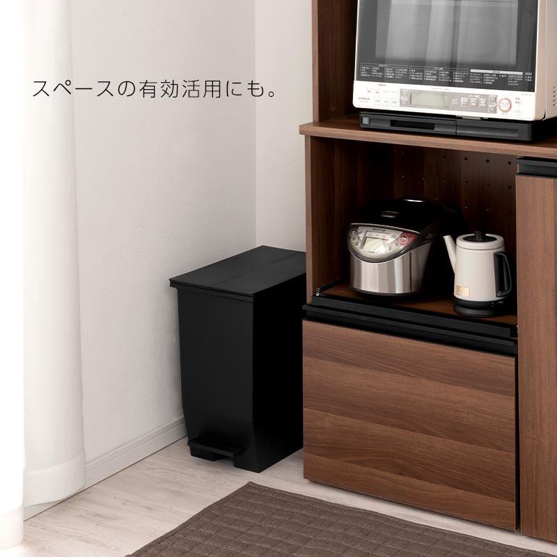 分別ごみ箱 45L 3個セット ペダル式ゴミ箱 ダストボックス ゴミ箱 分別 コンパクト スリム 大容量 キャスター付き ペダル式 足踏み式 蓋付き_9
