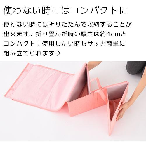 ぼん家具 収納ボックス 収納ケース 布 折りたたみ ふた付き ストレージ