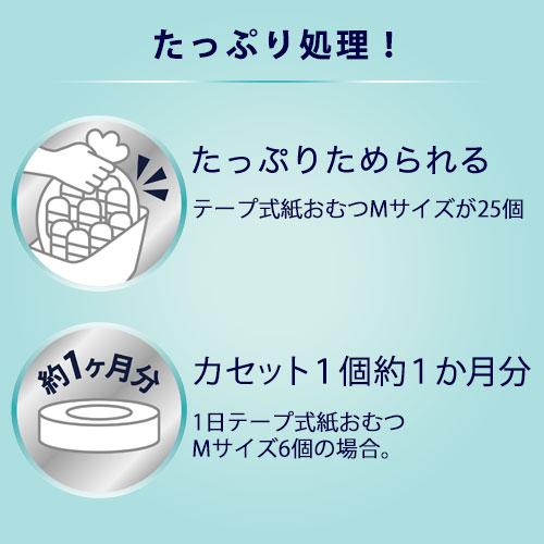 おむつ処理 ベビー キッズ アップリカ ニオイポイ×におわなくてポイ共通カセット におわなくてポイ ゴミ トイレ用品｜kaguya｜07