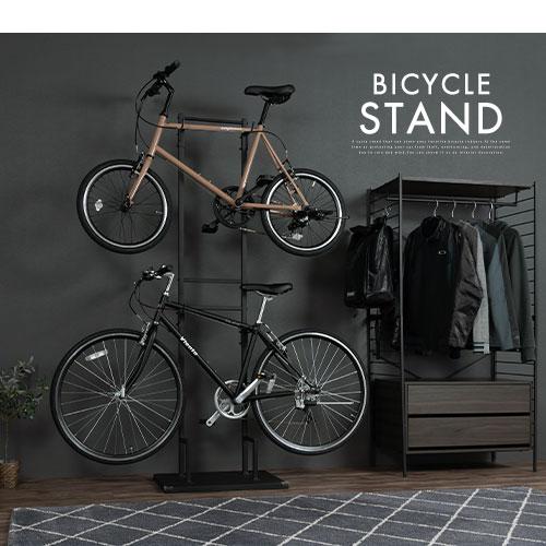 ぼん家具 自転車スタンド サイクルスタンド 2台用 自転車ラック ぼん家具 自転車スタンド サイクルスタンド 2台用 自転車ラック