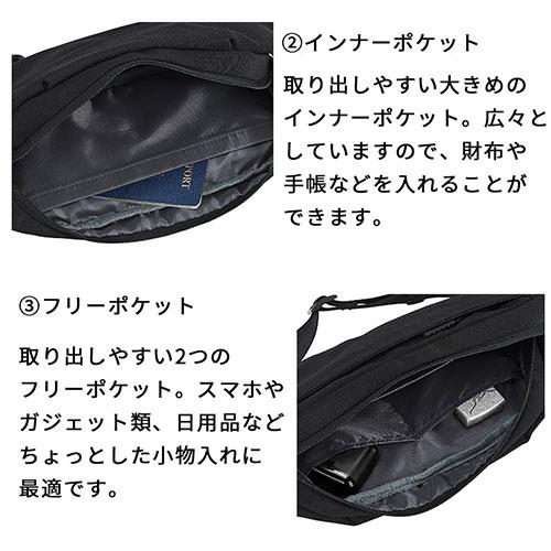 laborio ボディバッグ メンズ ボディーバッグ ウエストポーチ 斜めがけ