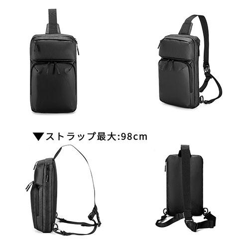 laborio ボディバッグ ショルダーバッグ 肩掛け 斜めがけ 大容量 収納