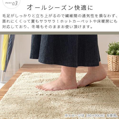 ぼん家具 玄関マット 室内 おしゃれ 50×80 洗える マット 玄関 滑り