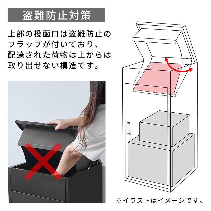 ぼん家具 宅配ボックス 戸建 大型 大容量 置き配ボックス 複数 複数