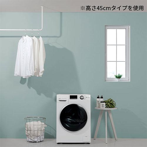 ぼん家具 ポールハンガー ハンガーバー 吊り下げ アイアンバー 物干し