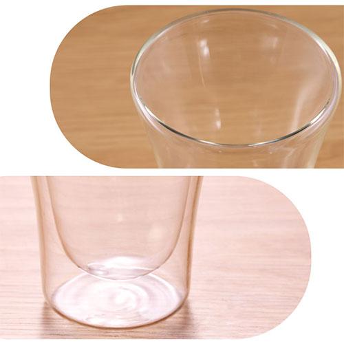 ぼん家具 コップ グラス ダブルウォールグラス 2個 セット ガラス 