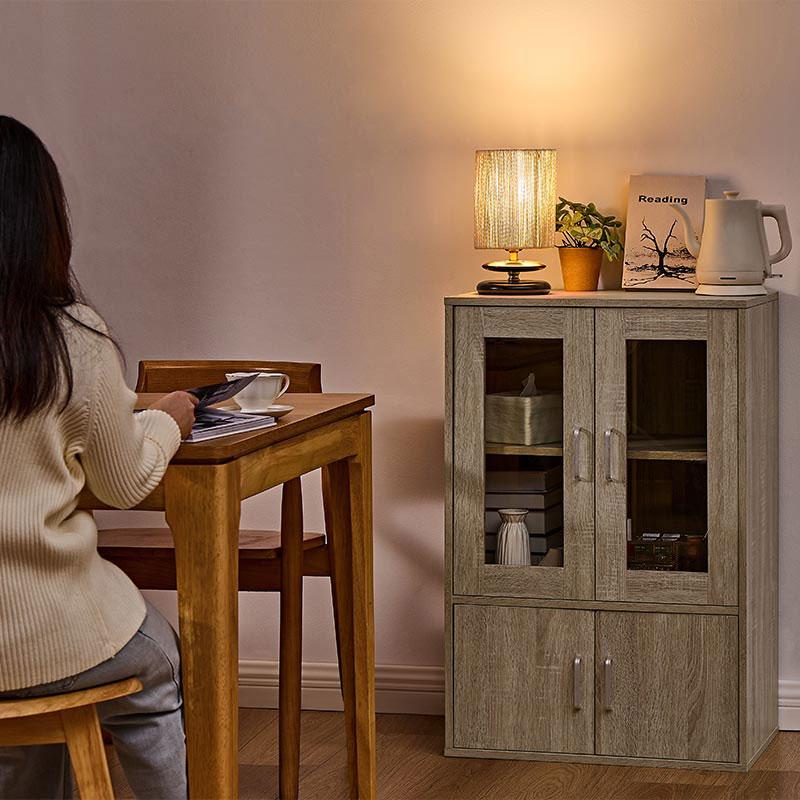 ぼん家具 【完成品】 食器棚 レンジ台 幅60cm 奥行40cm 高さ90cm
