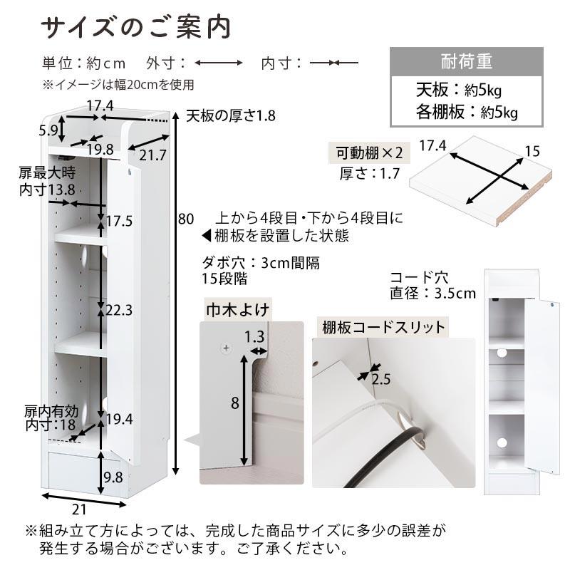 ぼん家具 キッチンカウンター カウンター下収納 扉 キッチンボード