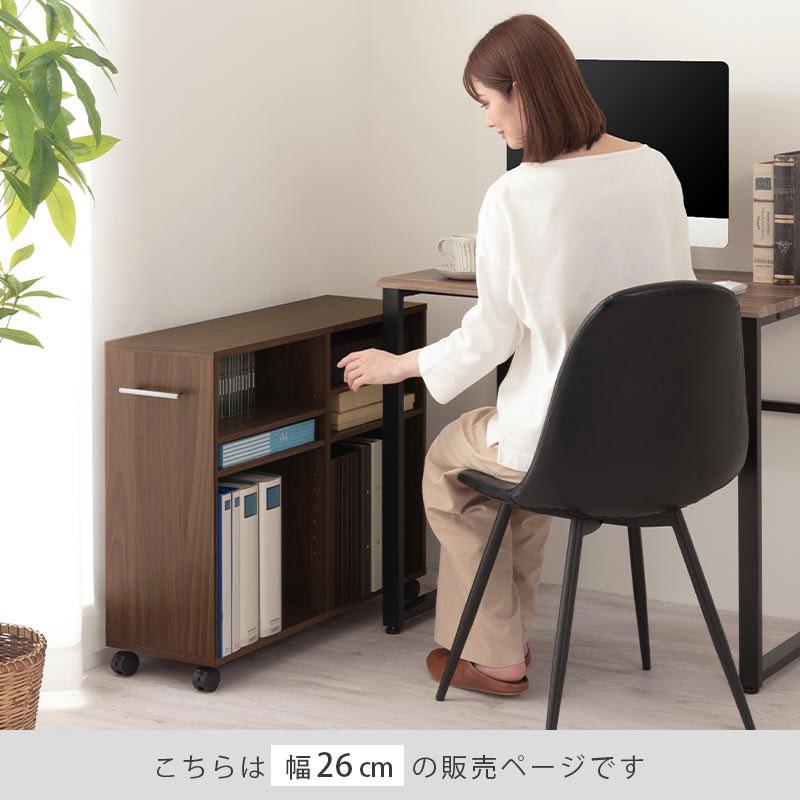 ぼん家具 本棚 押入れ収納 カラーボックス キャスター付き チェスト