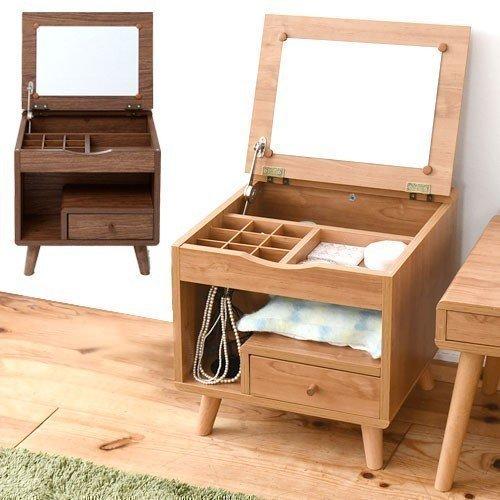 ドレッサー 収納 コンパクト 幅45 メイク 小物 収納 引き出し メイク台 鏡台 化粧台 可愛い ミニ 北欧 おしゃれ 敬老の日 プレゼント ゲキカグ Paypayモール店 通販 Paypayモール