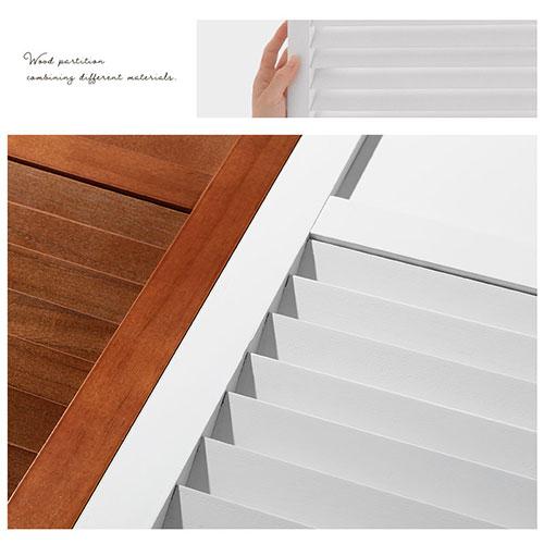 ぼん家具 パーテーション 3連 衝立 高さ160 幅120 部屋 仕切り