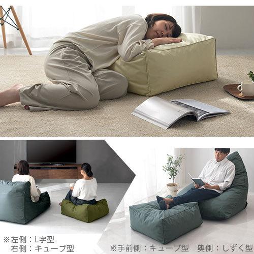 クッション おしゃれ 北欧 60×60 ビッグクッション 大きい ジャンボクッション フロアクッション 枕 リビング 大人 子供 座椅子 座いす ローソファ|ゲキカグ |02