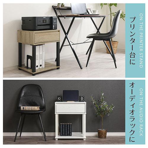 ぼん家具 サイドテーブル ベッドサイドテーブル ナイトテーブル