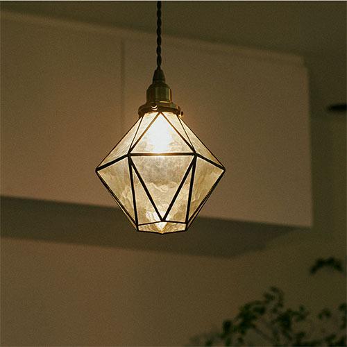 天井照明 ペンダントライト ぼんぼり ガラス アンティーク レトロ 天井