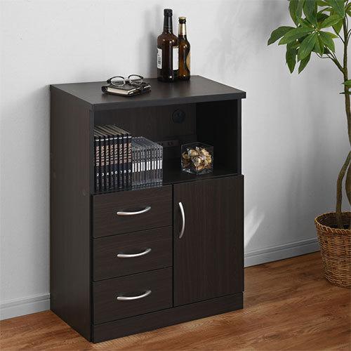 電話台 おしゃれ ルーター収納 スリム 収納 事務所 オフィス 北欧 Fax台 サイドボード 通販 キャビネット 幅60 60cm Tel台 リビング 収納 ファックス台 完成品