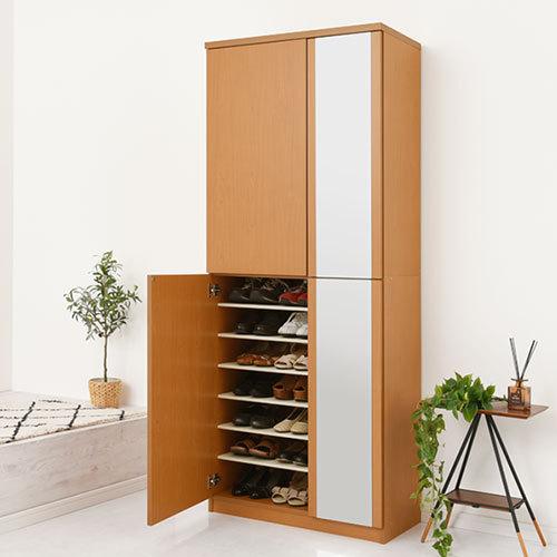 ぼん家具 靴箱 シューズラック 下駄箱 ミラー付き おしゃれ 大 ぼん家具 靴箱 シューズラック 下駄箱 ミラー付き おしゃれ 大