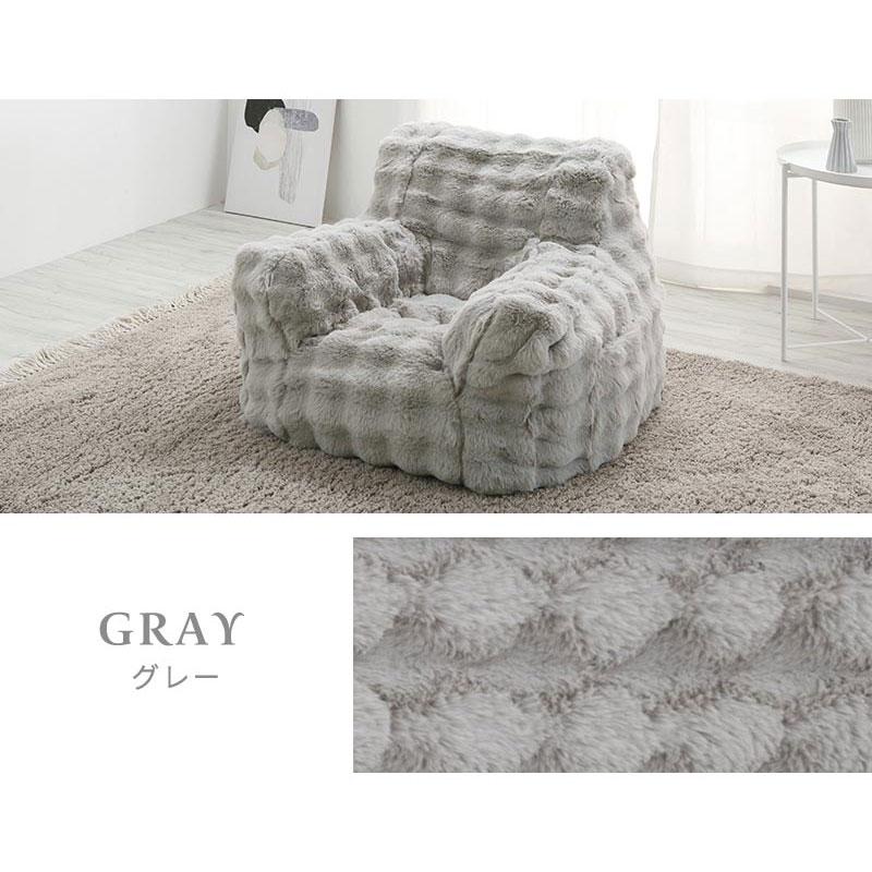 ソファ 1人掛け 幅65 小 フロアソファ 座椅子 1人用ソファ ロー 背もたれ ソファー ウレタン ふかふか モコモコ 洗えるカバー 高級感 韓国風 おしゃれ | ぼん家具 | 20