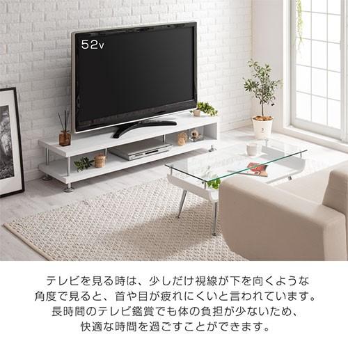 テレビ台 幅150cm 木製 低い 52インチ まで対応 テレビボード 脚付き ロータイプ ローボード テレビ 棚 リビング 150センチ おしゃれ 薄型 収納 一人暮らし 42型｜kaguya｜08