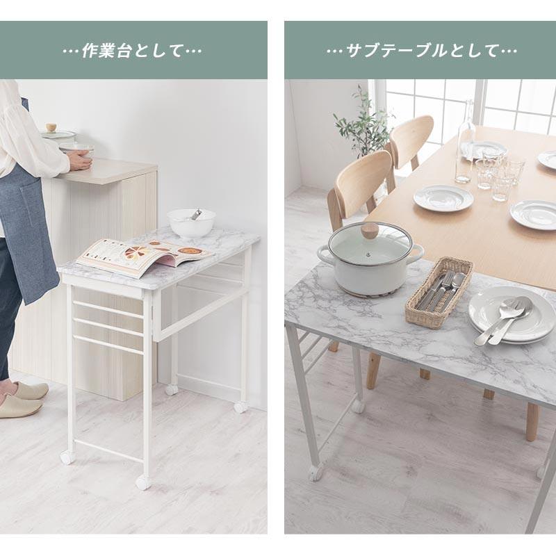 ぼん家具 【完成品設置付き】パソコンデスク 折りたたみデスク 作業机