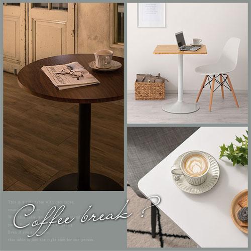 ぼん家具 【完成品設置付き】 テーブル ダイニングテーブル 60cm 丸