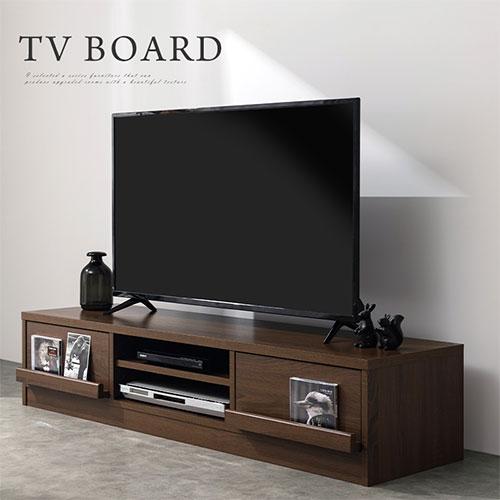 ぼん家具 【完成品設置付き】テレビ台 ローボード 52インチ 対応 木製