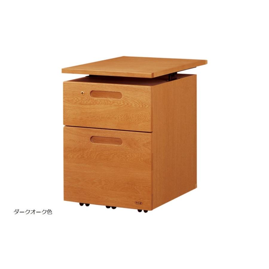 浜本工芸 【受注生産】学習机 No.89昇降袖B 天板昇降機能あり : 家具屋