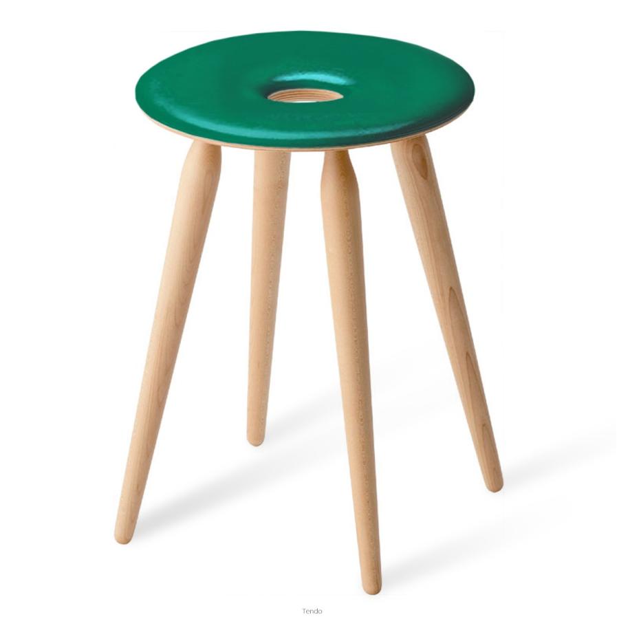天童木工 tendo 木製 スツール 丸イス 高級