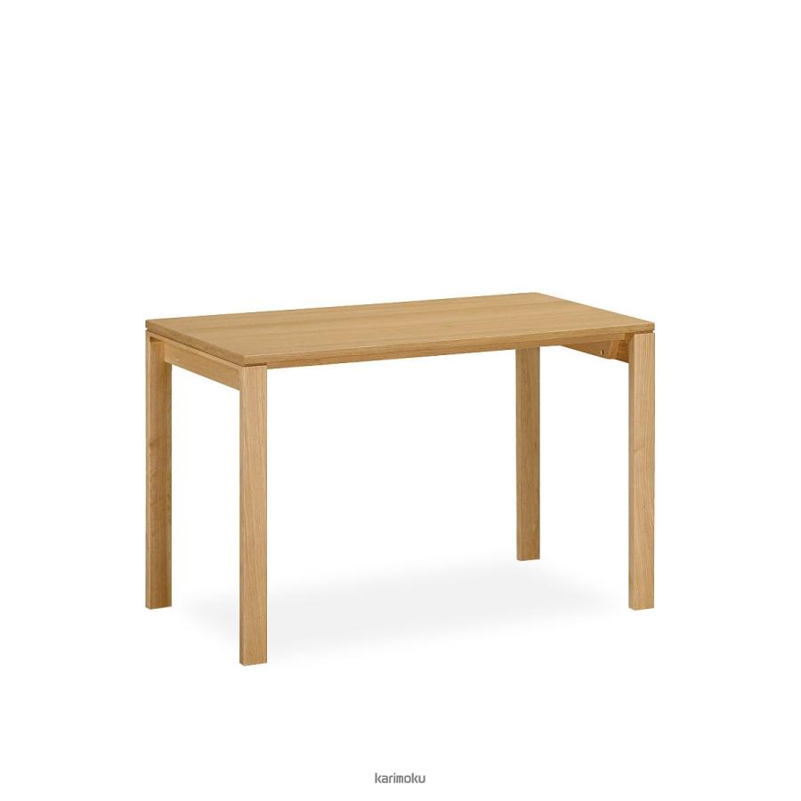 学習机 カリモク ユーティリティプラス デスク (幅110cm, 奥行き60cm, ピュアオーク色)