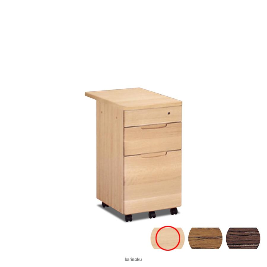 カリモク 学習机用ワゴン ラック 学習机 家具屋さんの学習机 子供部屋家具 Su0367 Su0367me ワゴン 家具屋さん 収納 ピュアオーク色