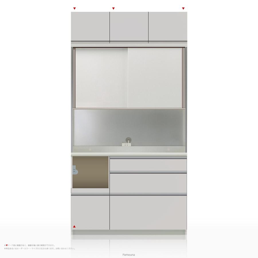 超激安 上棚付き食器棚 キッチンボード パモウナ Wlシリーズ Wll 10r 引き戸 スライド式扉 幅1cm 奥行き50cm 左側家電収納 パールホワイト Wll 10r Wl 1u 家具屋さん 通販 Yahoo ショッピング 好評 Off Field Com
