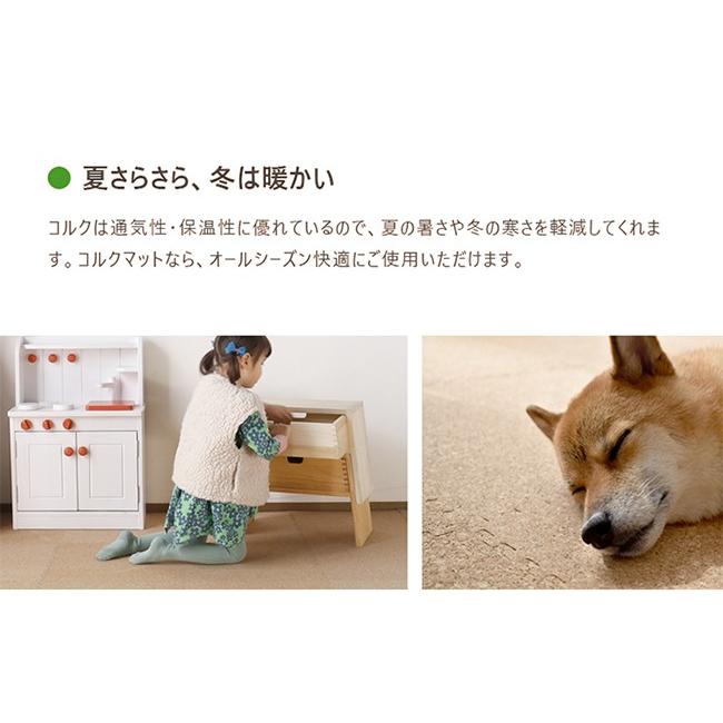 ジョイントマット コルクマット 大判 厚手 45cm 48枚組 6畳 キズ防止 子供 小物 衝撃対策 防音 安心 安全 おしゃれ 子供部屋 赤ちゃん Smk 0003 家具の夢 通販 Yahoo ショッピング