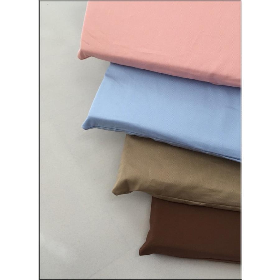 高反発マットレス シングル 90cm×190cm 4cm厚 ブルー綿カバー付 かため