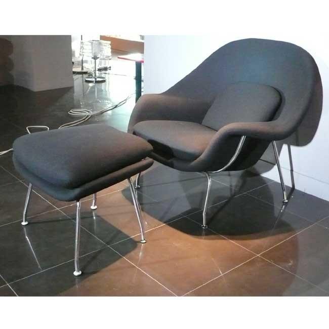 エーロ・サーリネン ウームチェア&オットマン : interior-chair00021
