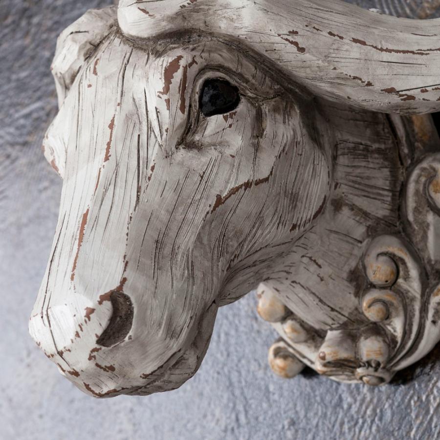 バッファロー 壁掛けオブジェ ハンティングトロフィー 剥製 シカ 鹿 狩猟 動物 首 壁掛け 飾り 置物 オブジェ スカル 骨 角 飾り物 家具l21 Interior Goods L21 Kagz 通販 Yahoo ショッピング