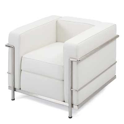 ル・コルビジエLC2の正規品です‼️①一人掛けソファ‼️ 法人宛 送料無料 ・コルビュジェ Le Corbusier LC2 レプリカ仕様 応接