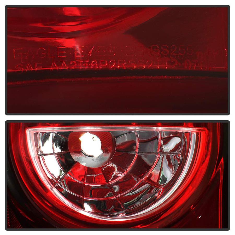 免税送料無料 ACANII - For 2007-2008 Dodge Ram 1500 2009 2500 3500 Tail lights Lamps Replacement Left+Right