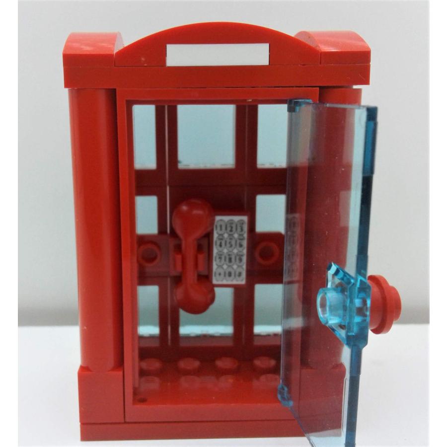 人気の激安 Building Bricks British London Souvenir Red Telephone Booth Toy for Kids Compatible with All Major Brands Best Birthday Gifts Toys Boys Girls 並行輸入