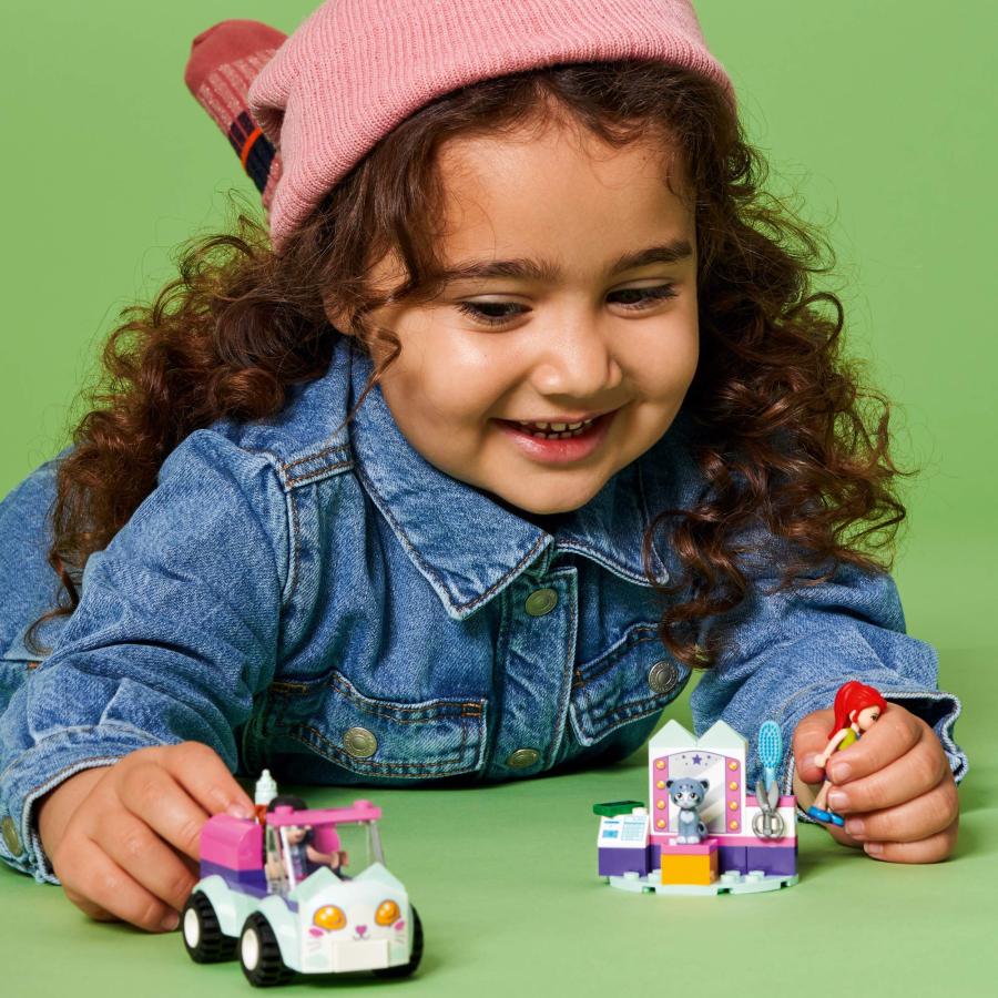 欠品カラー再入荷！ LEGO Friends Cat Grooming Car 41439 Building Kit; Collectible Toy That Makes a Great Holiday or Birthday Gift Idea， New 2021 (60 Pieces)並行輸入