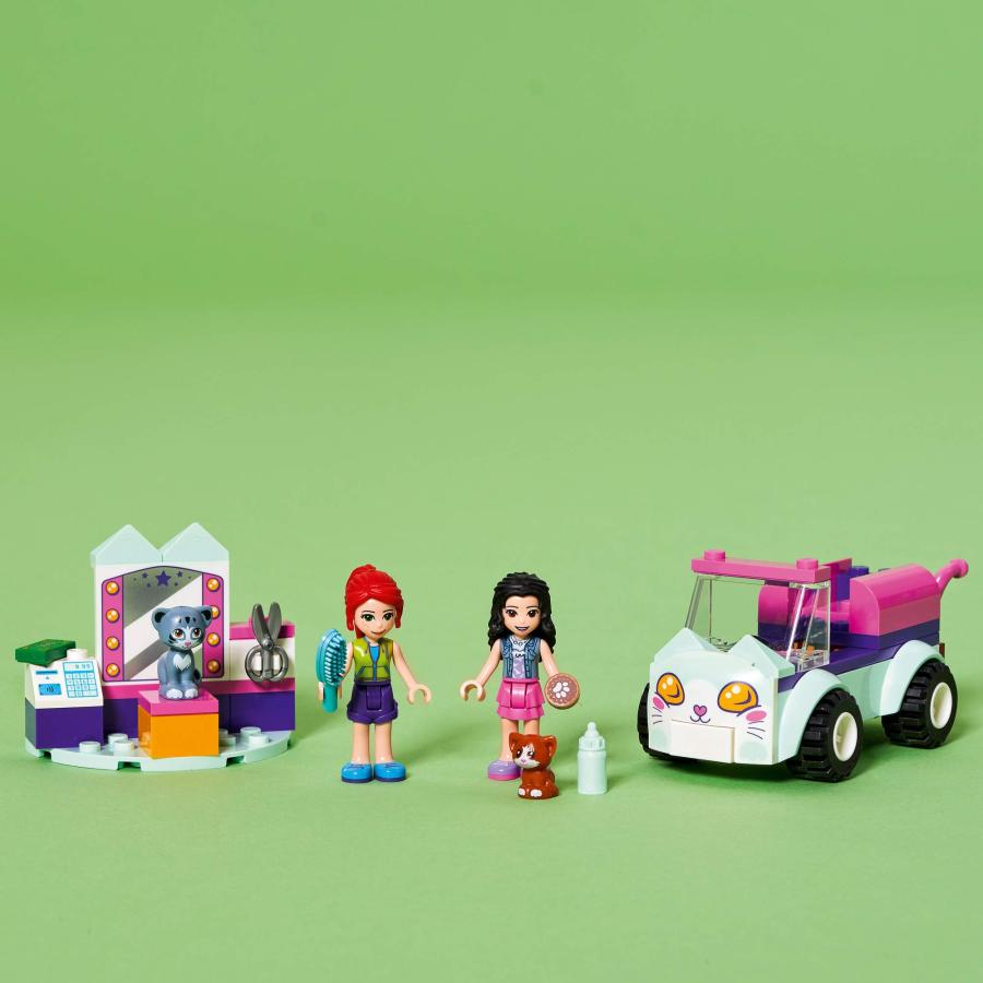 欠品カラー再入荷！ LEGO Friends Cat Grooming Car 41439 Building Kit; Collectible Toy That Makes a Great Holiday or Birthday Gift Idea， New 2021 (60 Pieces)並行輸入