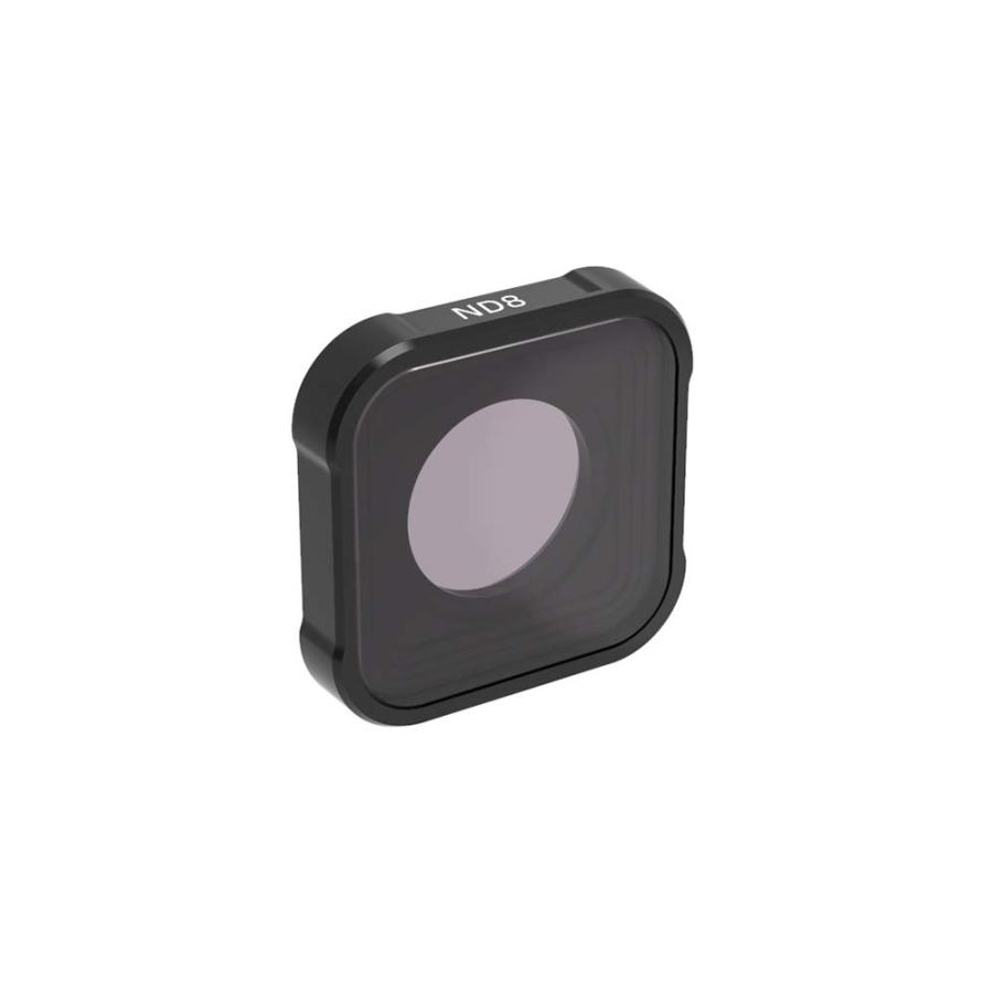 家庭用ゲーム QKOO NDフィルター GoPro Hero 12 11 10 9用 ブラック - ニュートラルデンシティND4/8/16/32/64レンズフィルター (カメラの標準保護レンズと直接交換)